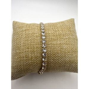 Gold Plated Tennis Bracelet